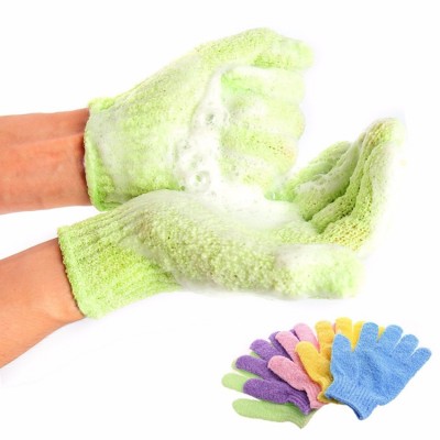 Bath For Peeling Exfoliating Mitt Glove For Shower Scrub Gloves Resistance Body Massage Sponge Wash Skin Moisturizing SPA